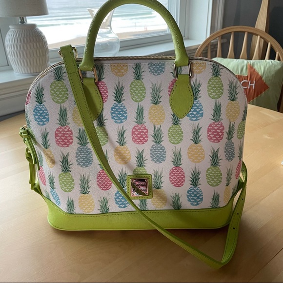 [SOLD] Like New Dooney and Bourke Tiki Satchel Bag - Picture 2 of 7